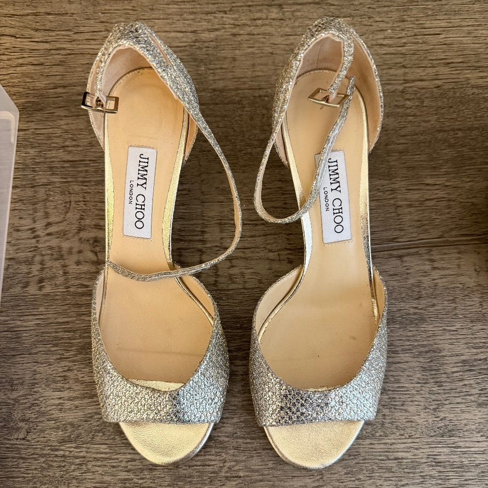 Jimmy Choo Sandals gold/silver